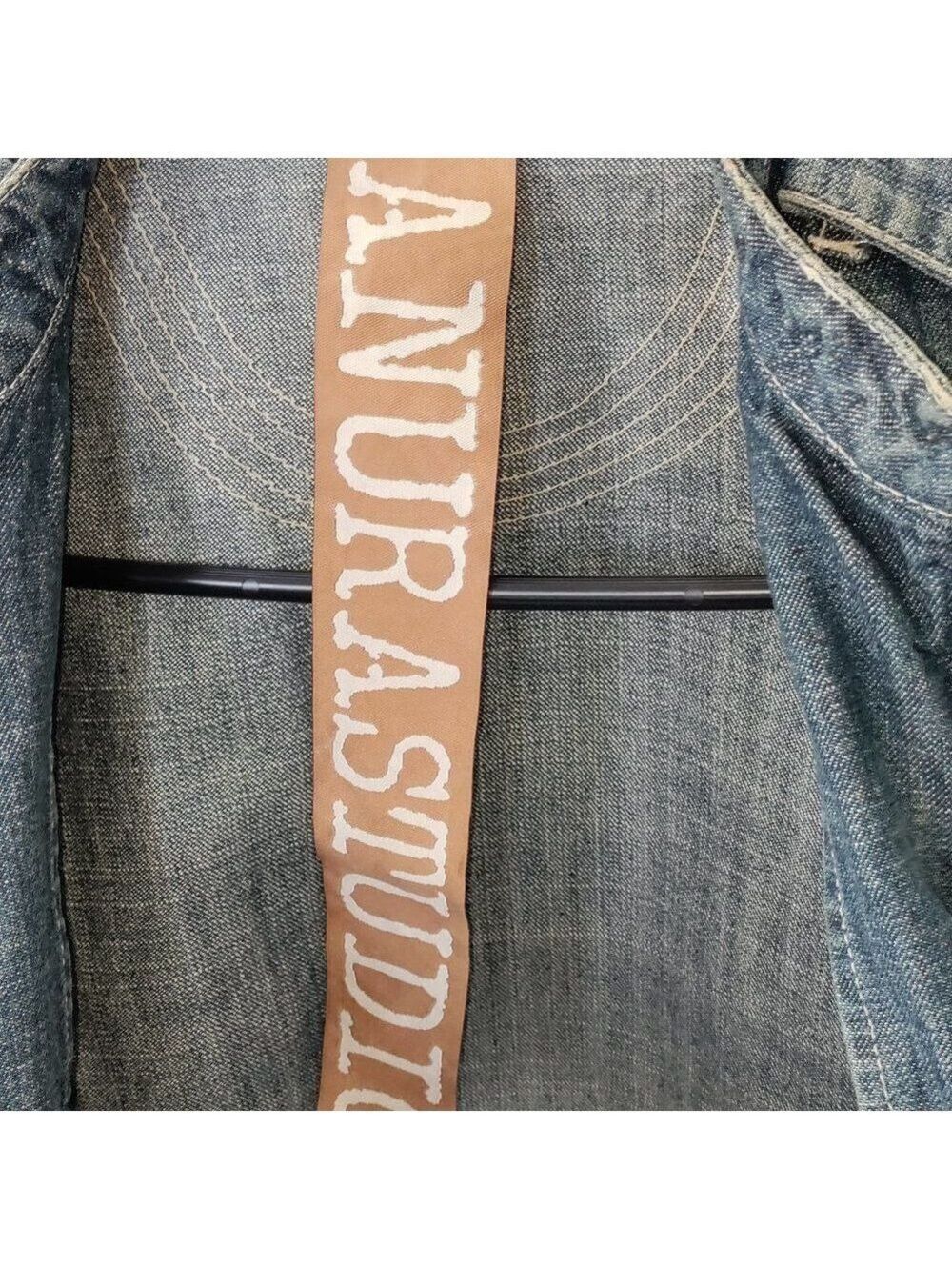 ITALIAN Designer Denim Jacket - Picture 2 of 3